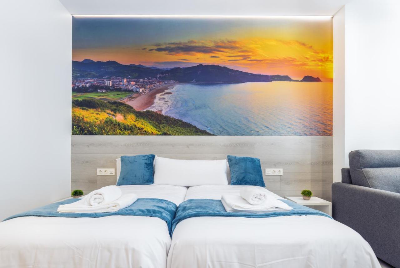 Santa Marina Apartamentuak Zarautz Buitenkant foto